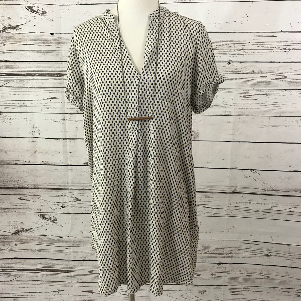 H&M Dotted Lightweight Tunic Dress